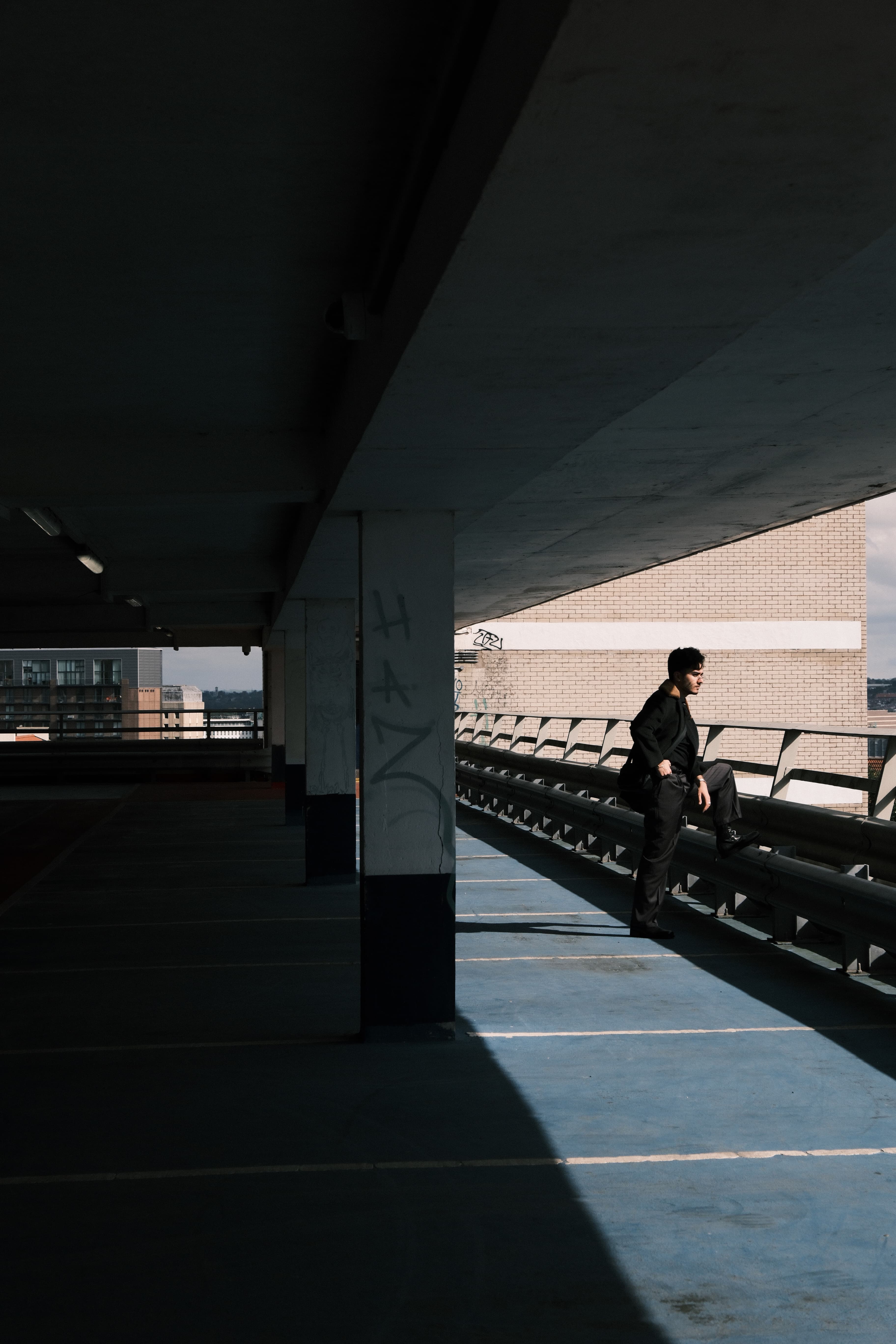 Carpark distance shot