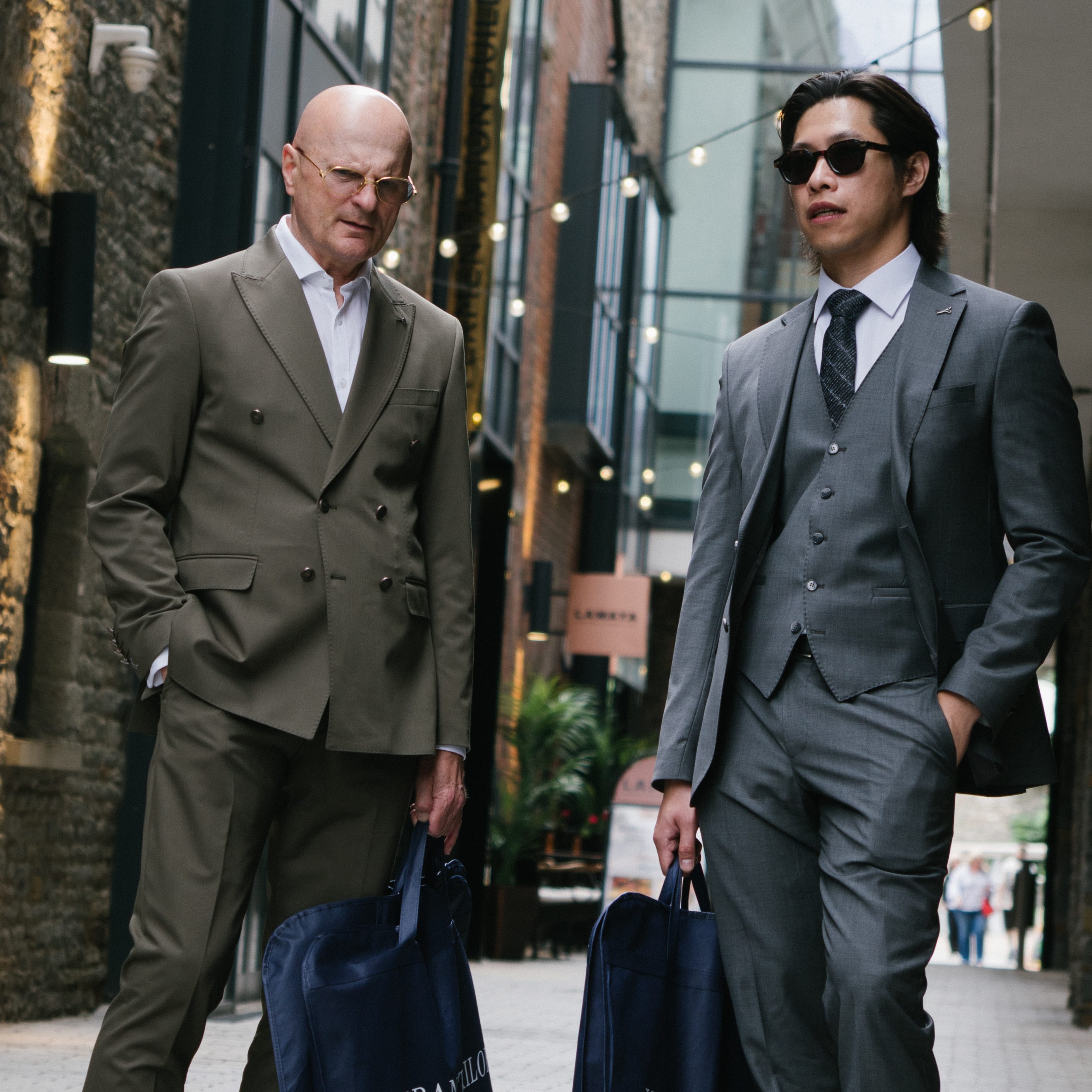 Richard and Moses outdoor shot